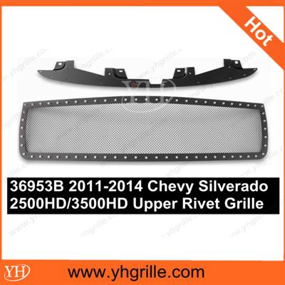 Looking For Distributor 2011-2014 Chevy Silverado 2500HD /2011-2014 Chevy Silverado 3500HD Main Upper Car Front Rivet Grille