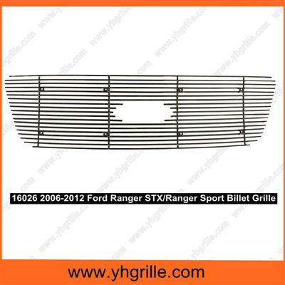 Only For One Opening Bar Style Fit 2006-2012 STX/Sport Ford Ranger Bumper Front Grille