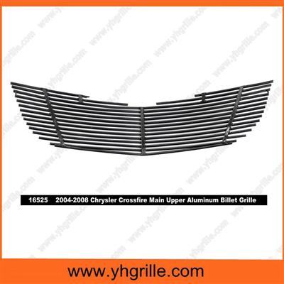 2004-2008 Main Upper Horizontal Billet Polished Aluminum Auto Parts Chrysler Grill