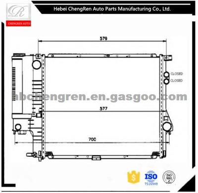 High Quality Auto Radiator For BMW E39-95 MT ,1740695 /1427153