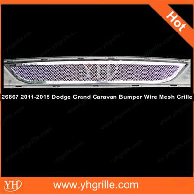 china auto parts Grand Caravan front Bumper Mesh Grille