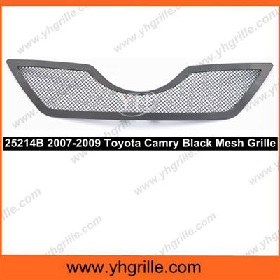 suitable for 2007-2009 Toyota Camry Upper Black Stainless Mesh Grills