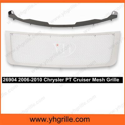 suitable for 2006-2010 Chrysler PT Cruiser Main Upper Stainless Steel Chrome Front Grill