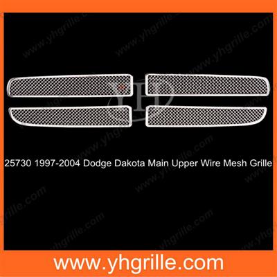 sxyinghui made 1997-2004 Dodge Dakota /1997-2003 Dodge Durango Stainless Steel Main Upper Mesh Grille