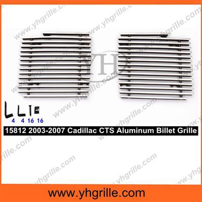 Fits 2003-2007 Cadillac CTS Fog Light Cover Billet Grille Grill Inserts