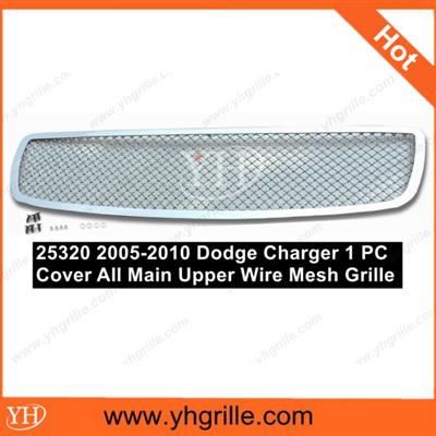 auto parts Dodge Charger car chrome front mesh Grille