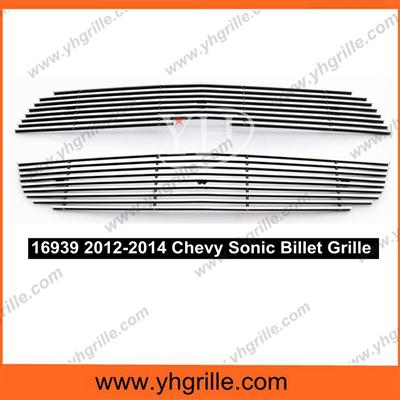 One Set Horizontal Billet Front Grille For Chevy Sonic