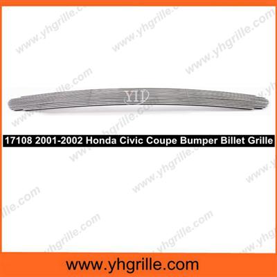 Front Grille For Honda Civic 2001-2002 Aluminum Grille