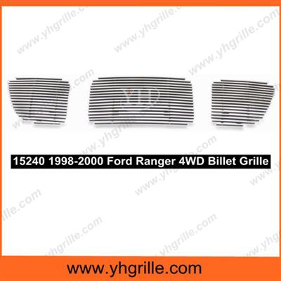 Fits 1998-2000 Ford Ranger 4WD Car Billet Grille