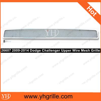 2009-2014 Dodge Challenger Upper Mesh Chrome Grille