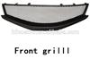 auto front grille quality auto front grille ABS auto front grille