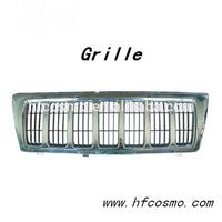 Injection plastic car chrome front grille