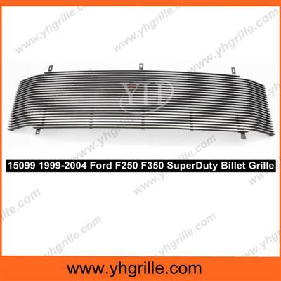 China Made Fits 99-04 00 F-ord F250 F350 SuperDuty Billet Grille Grill