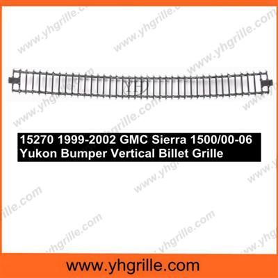 1999-2002 GMC Sierra 1500 Not For Denali/2000-2006 GMC Yukon Not For Denali Lower Bumper Aluminum Billet Grille