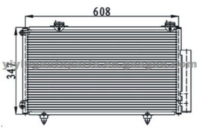 Condenser For Toyota Vios 88450-0B030