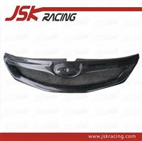 WR STYLE CARBON FIBER FRONT GRILLE FOR SUBARU IMPREZA 10