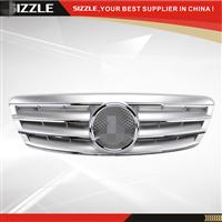 Plastic Silver Front Grille For Mercedes W203 CL 2000-2006