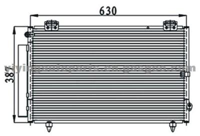 Condenser For Toyota Corolla E12