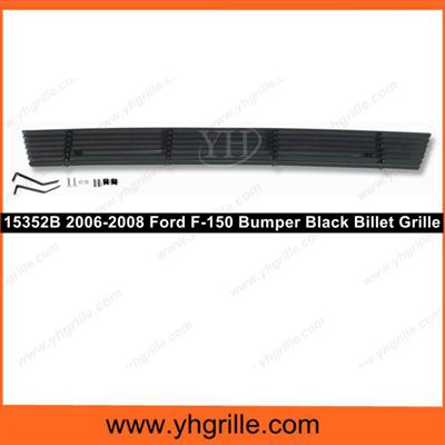 design Lower Bumper Black Aluminum Billet Grille for Ford F-150 2006-2008