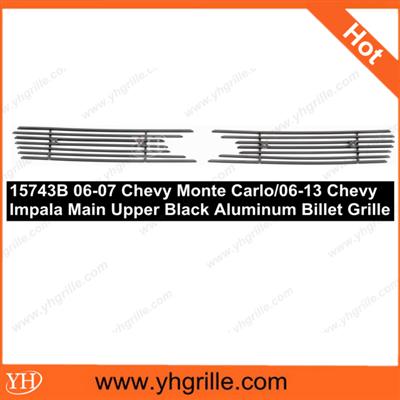 made by Shanxi Yinghui for 06-07 Chevy Monte Carlo /06-13 Chevy Impala Upper Black car auto front Grille