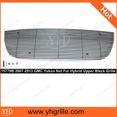 auto parts front Upper Black GMC billet Grille for Yukon Not For Hybrid 2007-2013