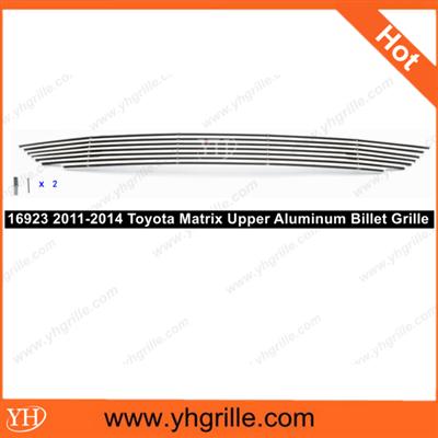 Hot sale auto parts 2011-2014 Toyota Matrix Upper Aluminum Billet Grille