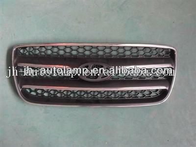 auto front grille hy santa fe 2008,santa fe car grilles,korean car body parts accessories