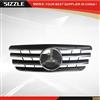 Plastic Black With Chrome Front Grille For Mercedes E-class W210 CL 2000-2002
