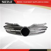 Plastic All Chrome Front Grille For Mercedes SLK-class R170 CL 1996-2004