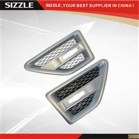 ABS Silver Car Fender Air Vent Grille For Freelander 2 06-10