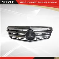 Plastic All Chrome Front Grille For Mercedes E-class W212 CL 2009-2013