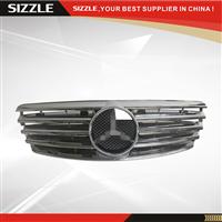 Plastic All Chrome Front Grille For Mercedes E-class W211 CL 2002-2006