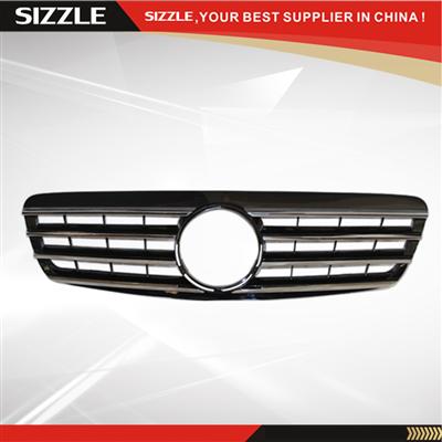 Plastic Black Auto Front Grille For Mercedes S-Class W220 CL 2000-2002