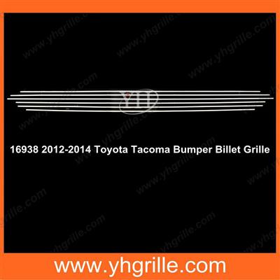 custom Toyota Tacoma front bumper billet grille