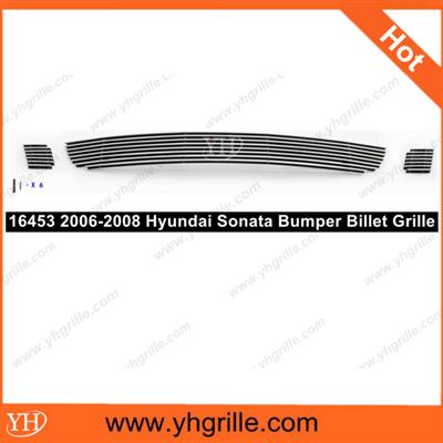 auto parts 2006-2008 Hyundai Sonata Bumper Aluminum Billet front Grille