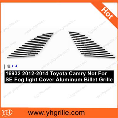 Shanxi supply car parts 2012-2014 Toyota Camry Fog light Cover Billet Grille