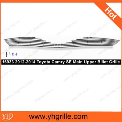 Shanxi sale auto parts 2012-2014 Toyota Camry SE Upper Billet front Grille for car