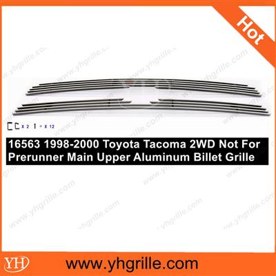 auto parts 1998-2000 Toyota Tacoma 2WD Upper Billet front Grille