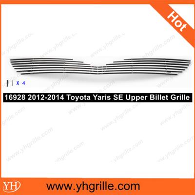 car parts 2012-2014 Toyota Upper Aluminum Billet Grille for Yaris SE