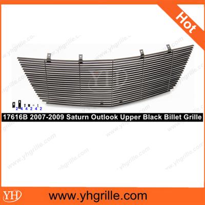 Hot sale 2007-2009 Outlook Main Upper Black Saturn front Grille for car