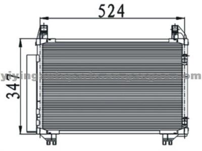 Condenser For Toyota Celica 88460-20600,88460-20560,87050-20460