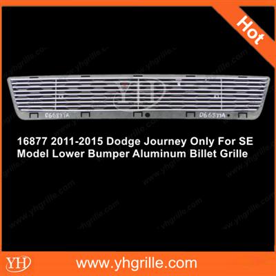 custom Journey front Bumper Billet Grills