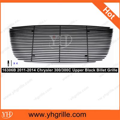 Shanxi supply 2011-2014 Chrysler 300/300C Upper Black car front Billet Grille