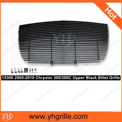 Hot sale 2005-2010 Chrysler 300/300C Upper Black Billet Grille for car