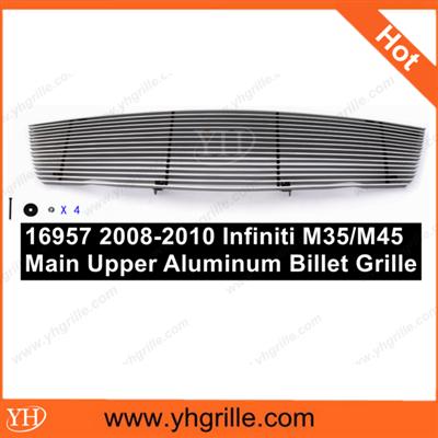 Hot sale Auto parts grille 2008-2010 M35/M45 Upper Billet Infiniti Grille