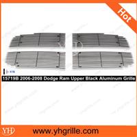 Auto parts 2006-2008 Dodge Ram Upper Black Aluminum front Ram Billet car Grille