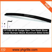 Car parts 2006-2008 Dodge Ram Tow Hook Show Black dodge front Bumper Grille