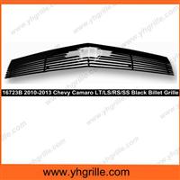 suitable for 2010-2013 Chevy Camaro LT/LS/RS/SS Main Upper Black Aluminum Car Grille