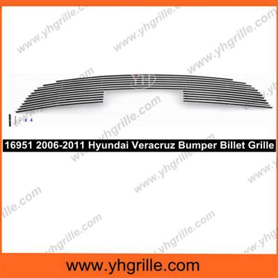 Custom Aluminum Billet Hyundai Bumper Grille for Veracruz car 2006-2011