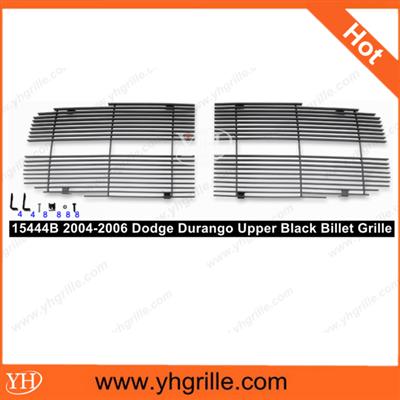 Supply 2004-2006 Aluminum Billet car Dodge Durango Upper Black front Grille